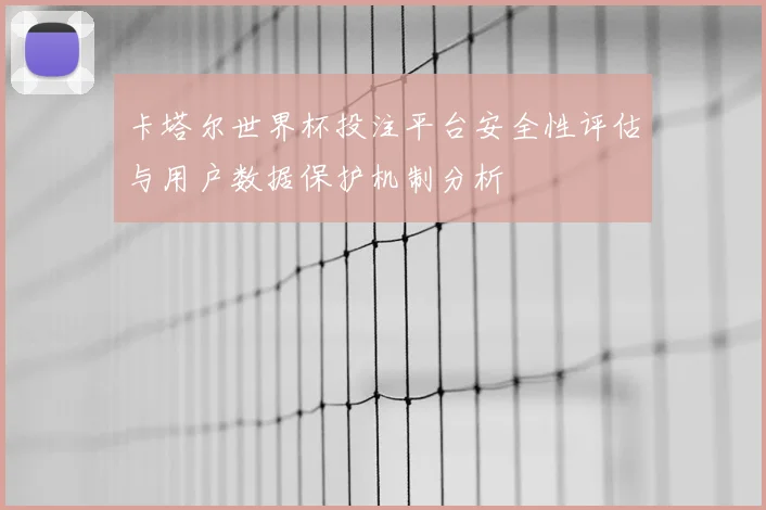 卡塔尔世界杯投注平台安全性评估与用户数据保护机制分析