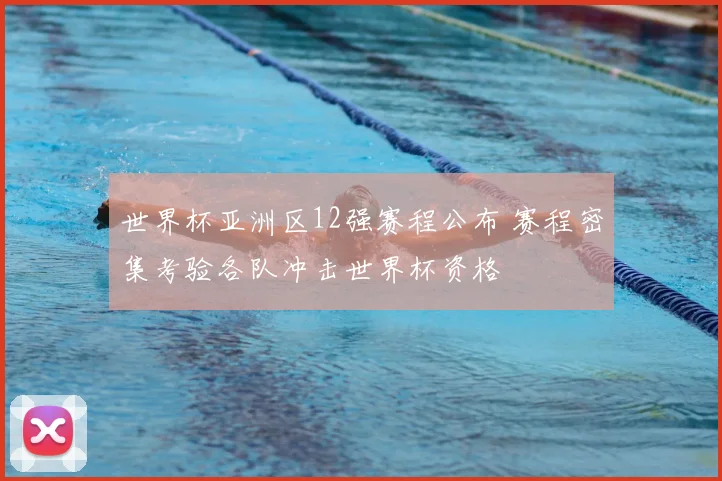 世界杯亚洲区12强赛程公布 赛程密集考验各队冲击世界杯资格